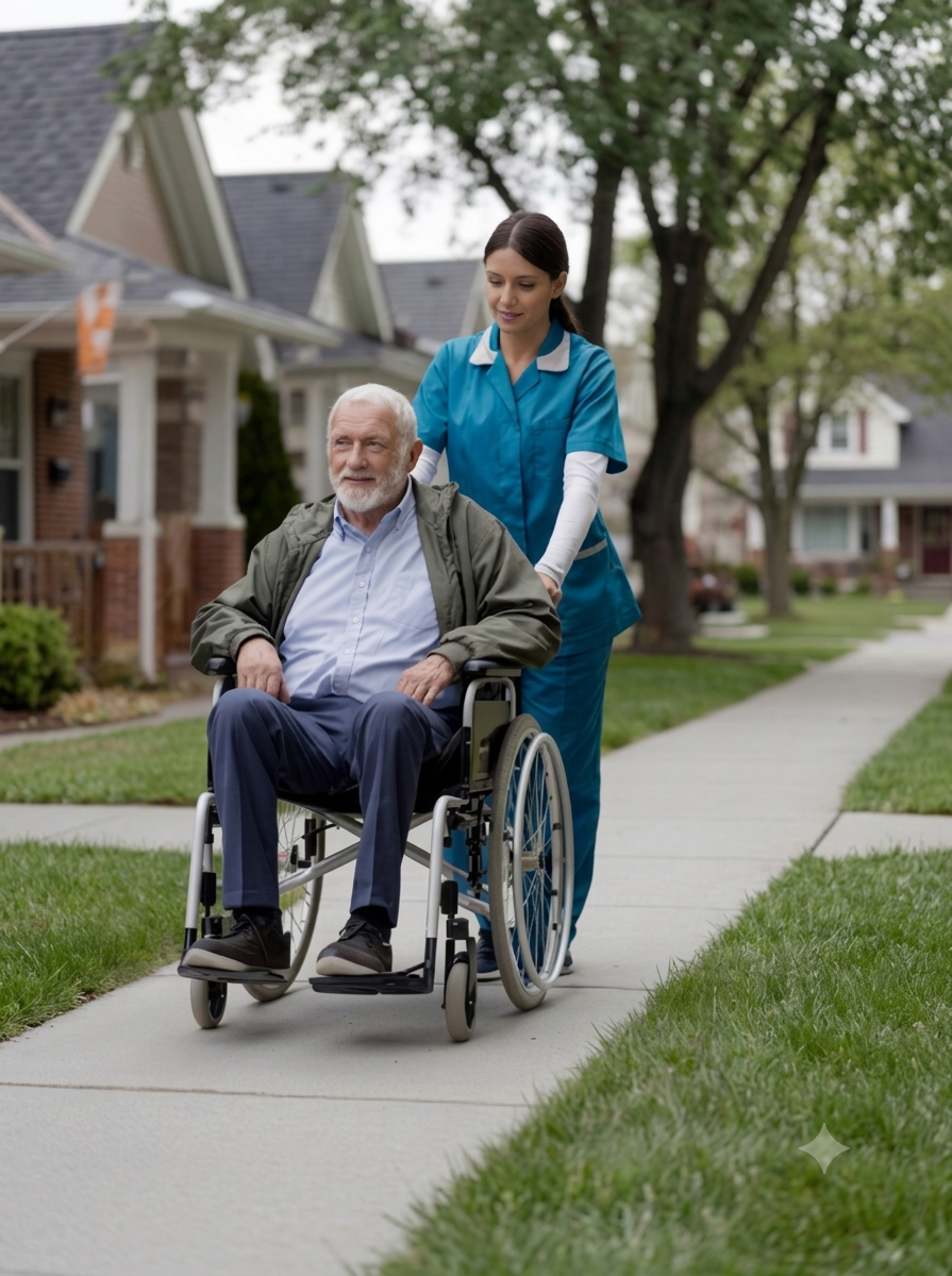 Compassionate support for seniors at home